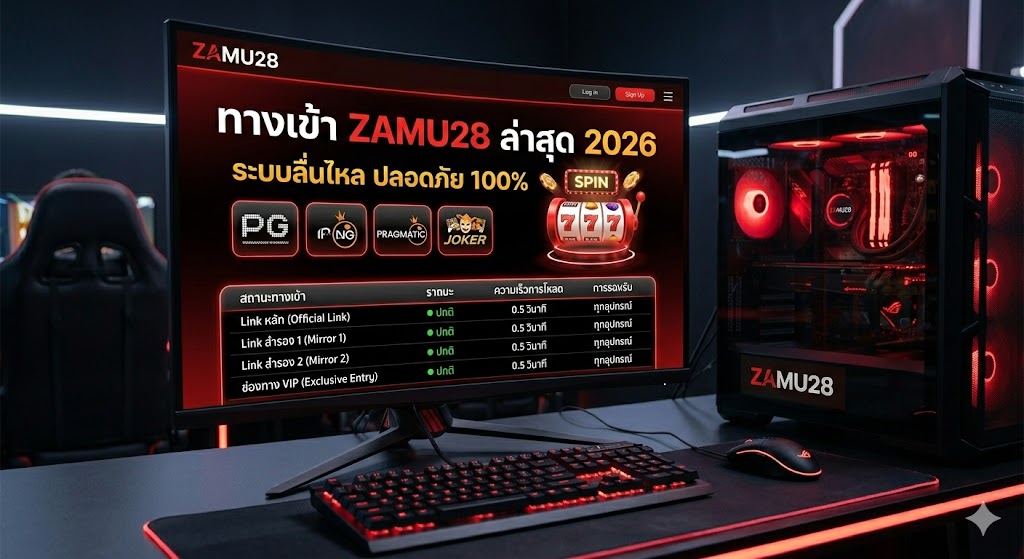 ทางเข้า ZAMU28 ล่าสุด 2026