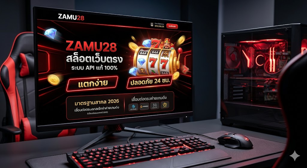 ZAMU28 ระบบ API แท้ มาตรฐานสากล 2026