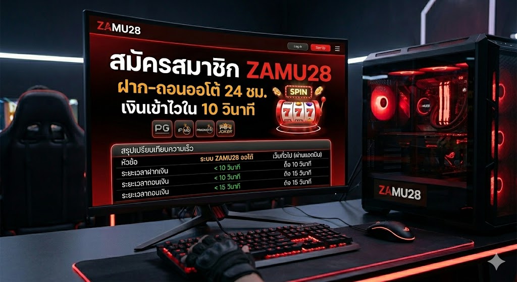 วิธีสมัครสมาชิก ZAMU28